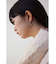 ニュアンスハートシェイプドフープピアス