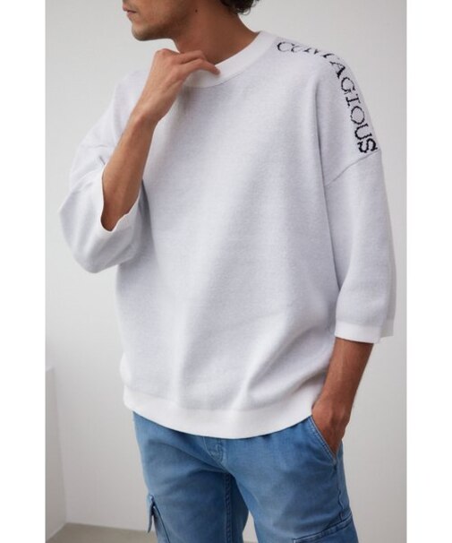 ENTHUSIAM オーバーサイズニット