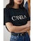 メタリックロゴTシャツ