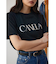 メタリックロゴTシャツ
