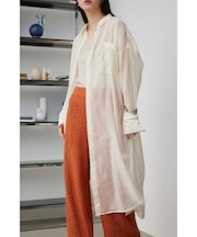 シアーロングシャツ