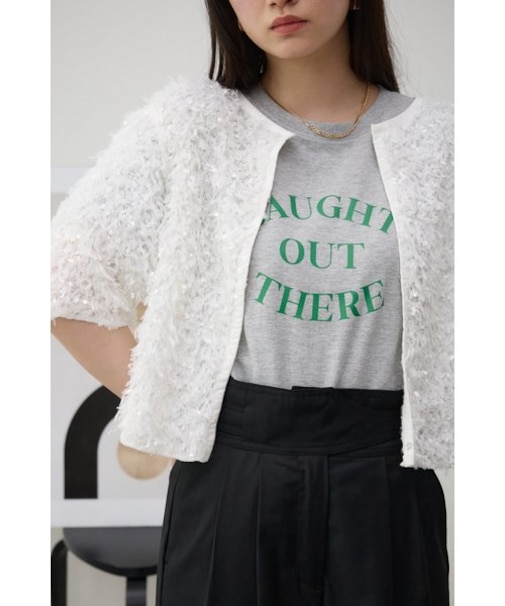 フェザーヤーンカーディガン