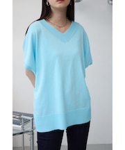 ワイドルーズニット