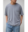 ステッチデザインポケットTシャツ