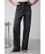 AZUL DENIM ハイウエストワイドデニム