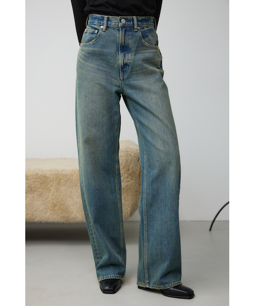 AZUL DENIM ハイウエストワイドデニム