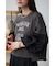ボリュームスリーブドッキングTシャツ