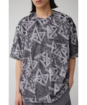 総柄パイルビッグTシャツ