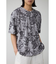 総柄パイルビッグTシャツ