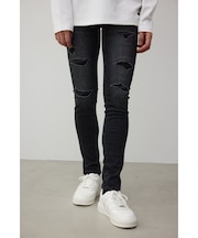 AZUL DENIM リペアスキニー