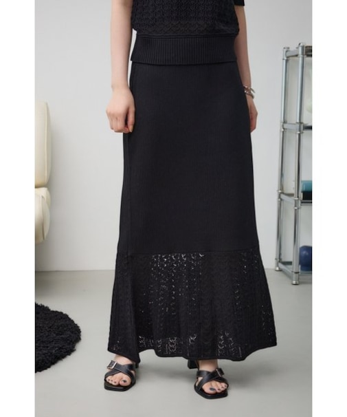 クロシェニットスカート