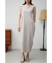 ステッチデザインコクーンカットワンピース