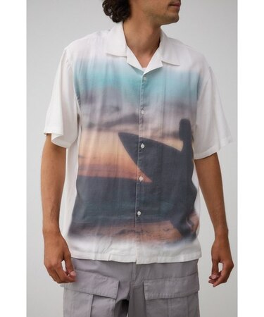 ビンテージ風サーフフォトシャツ