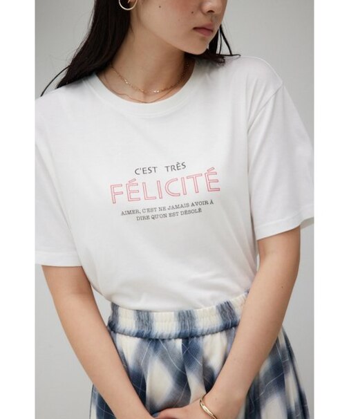 ソフトタッチロゴTシャツ