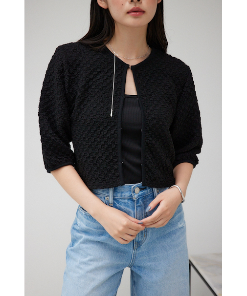 ポップコーンカットカーディガン