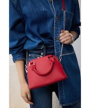 ダブルジッパーミニバッグ