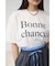 ボクシーシルエットロゴTシャツ
