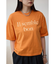 ボクシーシルエットロゴTシャツ