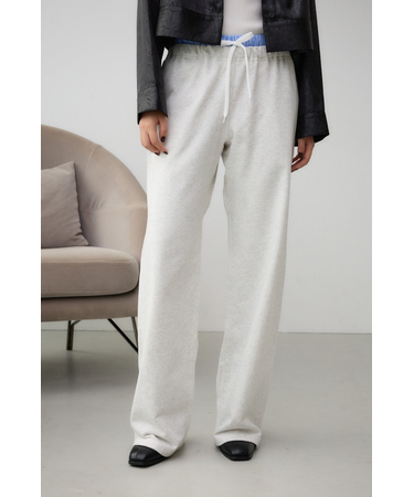 ダブルウエストスウェットパンツ
