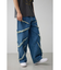 AZUL DENIMフリンジワイド