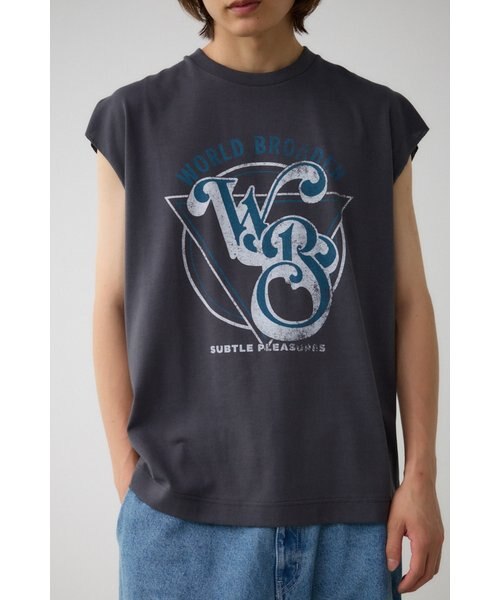 グラフィックノースリーブトップス｜アズールバイマウジーの通販