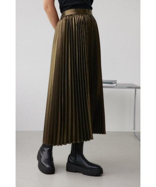 グリッタープリーツスカート