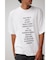 ロゴグラフィック5分袖Ｔシャツ