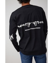 AZULBYMOUSSYバックロゴロンTEE