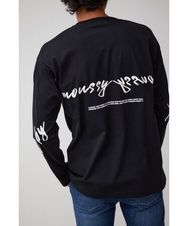AZULBYMOUSSYバックロゴロンTEE
