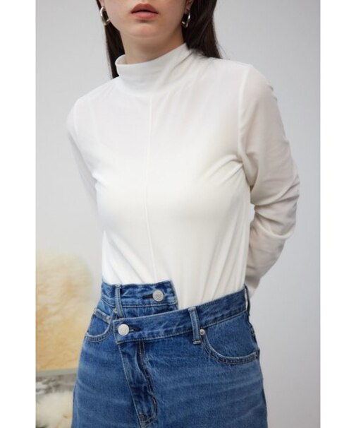 ベロアカットトップス