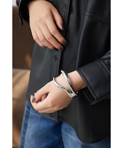 ニュアンスダブルリングバングル