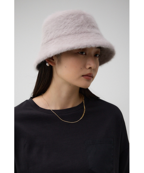 シャギーバケットハット