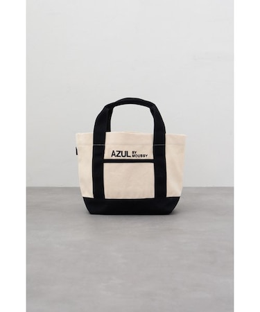 ロゴ刺繍ミニトートバック