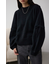 袖リボンデザインニット