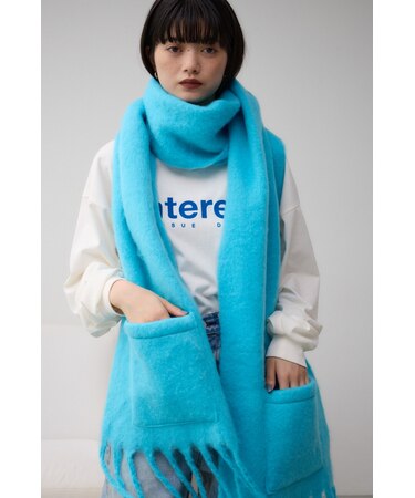 ポケット付マフラー