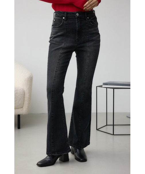 AZUL DENIM オーバーダイ切替フレアデニム