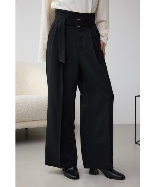 ベルトタックワイドパンツ
