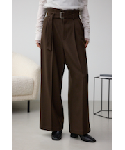 ベルトタックワイドパンツ