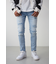 AZUL DENIM リペアスキニー