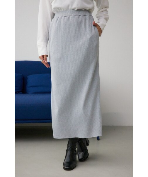 リブタイトスカート