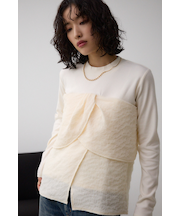 キモウフライスビスチェトップス