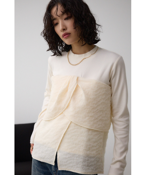 キモウフライスビスチェトップス