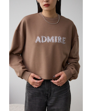 ラメロゴシシュウカットトップス