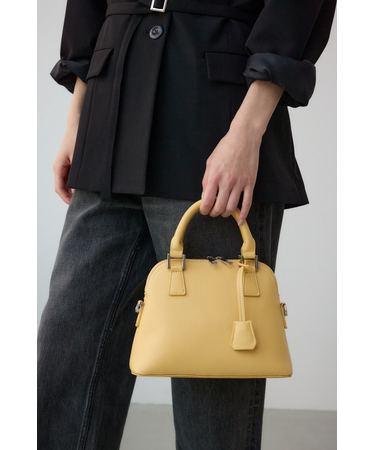 ダブルジッパーハンドバッグ