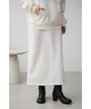 スウェットロングスカート