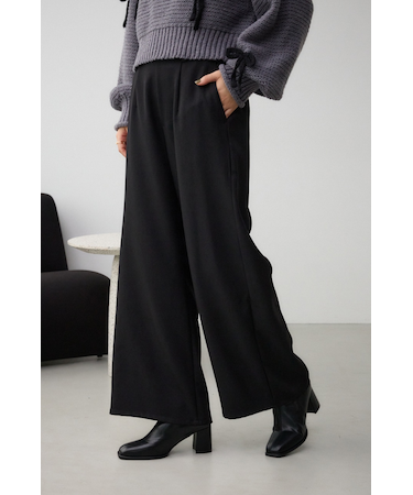 ベーシックリラックスワイドパンツ