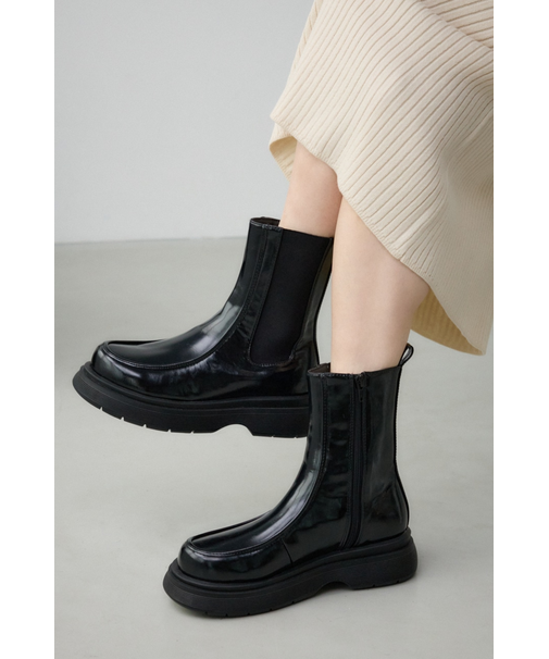 ローファーデザインサイドゴアブーツ