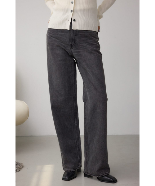 堀田茜さん着用アイテム】AZUL DENIM ハイウエストワイドデニム