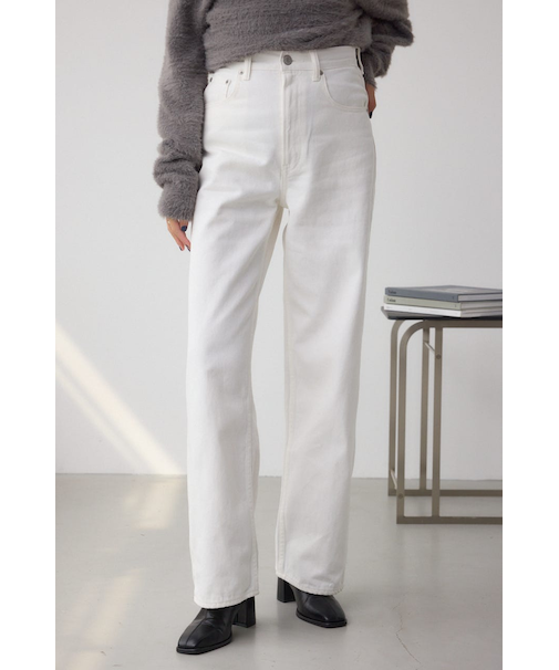 【堀田茜さん着用アイテム】AZUL DENIM ハイウエストワイドデニム