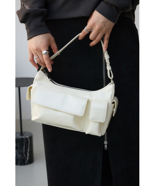 アウトポケットワンハンドルバッグ